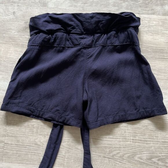 Chloé Girls‎ Shorts Navy High Waist - Youth Kids Size 4 Years - Picture 4 of 9